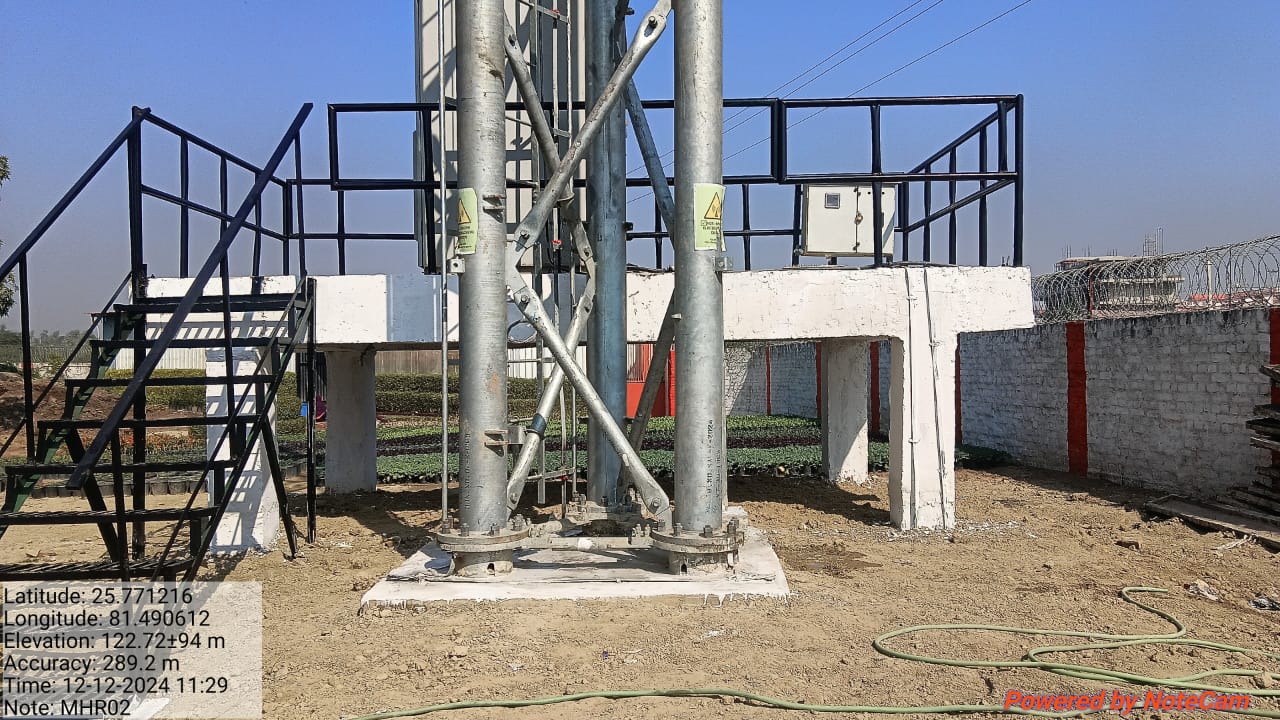 Telecom Site – Tower and Equipment Installation